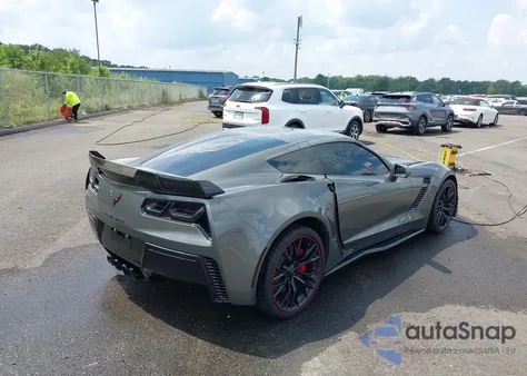 2016 Chevrolet Corvette Z06 1Lz из США, поврежденный, VIN 1G1YP2D6XG5610230